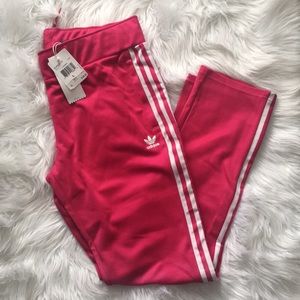 Pink Adidas Tracksuit Pants